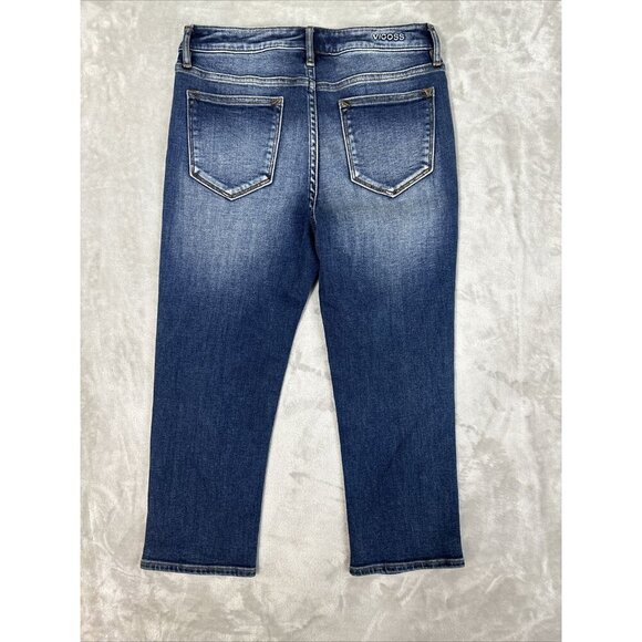 Women’s Vigoss Denim Capri Dark Wash Ace Size 27 - Picture 13 of 13